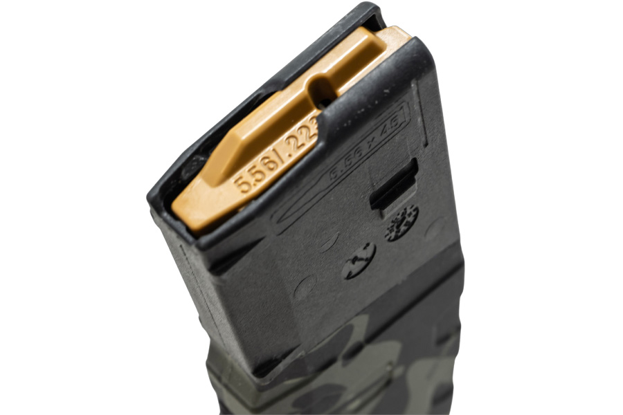 AMEND2 AR 15 5.56 NATO Mod3 Hydro Dipped Multicam Factory Magazine with Black Finish